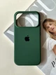 Чохол силіконовий Full Cover для iPhone 17 Pro темно-зелений із захистом камери та посиленими кутами Atrovirens - зображення 4