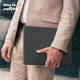 Накладка PC PU AMO PU для MacBook Pro 16 дюймов 2021 2023 2024 с подставкой серый - изображение 6