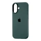 Силіконовий чохол Full Cover для iPhone 17 захист камери зелений Pine Green - зображення 1