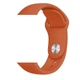 Ремешок для Apple Watch силиконовый двухчастный 38 40 41 мм оранжевый - зображення 5