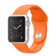 Ремешок для Apple Watch силиконовый двухчастный 38 40 41 мм оранжевый - зображення 6