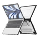 Чохол TPU PC Color Diagram для MacBook Pro 16 дюймів 2024 2023 2021 Black - зображення 7