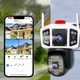 Поворотная IP камера видеонаблюдения 3MP с ИК подсветкой и датчиком движения YOOSEE YC101 для улицы и внутри помещений - изображение 1