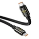 Кабель Type-C to Type-C 1,2 м 240Вт 5 А для заряджання Hoco U143 чорний - зображення 7