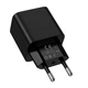Зарядний пристрій Hoco CS84A 30Вт USB-C USB-A чорний з цифровим дисплеєм для смартфонів і планшетів - зображення 8