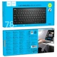 Бездротова міні клавіатура Hoco GM70 Dragon 2.4G USB 78 клавіш чорний ABS пластик для комп'ютера та Smart TV - зображення 2