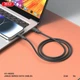 Кабель USB Type-C 3A 1м чорний з TPU для заряджання та передачі даних модель XO-NB265 - зображення 7