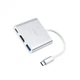 Переходник Hoco HB14 Type-C USB3.0 HDMI PD 67Вт 4К 30Гц алюминий черный - изображение 6