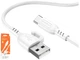 Кабель USB Borofone BX91 Type-C 3A 1м белый PVC для зарядки и синхронизации - изображение 8