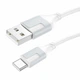 Кабель USB Type-C 3A 100см для заряджання та синхронізації білий Borofone BX101 - зображення 1