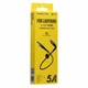 Кабель USB Lightning 0.25м 3А черный Borofone BX32 Munificent для зарядки и синхронизации - изображение 2