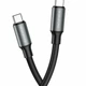 Кабель USB Type-C to Type-C 60Вт 3А 1м черный Borofone BX82 для зарядки и передачи данных - изображение 1