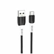 Кабель USB Type-C 3А 1м чорний Hoco X82 для заряджання та передачі даних - зображення 1