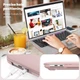 Накладка PC PU AMO-PU для MacBook Pro 14 дюймов 2021 2023 2024 2025 розовая - изображение 4