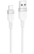 Кабель USB Lightning 2.4A 1м білий силікон Hoco X109 для заряджання та синхронізації - зображення 6