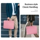 Сумка для ноутбука 14-15.4 дюймов хлопок розовая Dux Ducis LBTC Horizontal Handbag - изображение 5