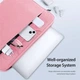Сумка для ноутбука 14-15.4 дюймов хлопок розовая Dux Ducis LBTC Horizontal Handbag - изображение 7