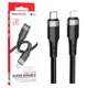 Кабель USB Borofone BU35 PD Type-C to Lightning 1,2м 20Вт черный пластик металл - изображение 7
