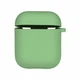 Футляр силіконовий із мікрофіброю для AirPods 1 2 кольори 47 Spearmint - зображення 1
