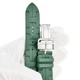 Ремешок для Apple Watch Hermes 38 40 41 мм силиконовый цвет Pine Needle Green - изображение 4