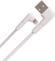 Кабель USB Lightning 1м 2.1А білий силікон Remax RC-014i Tenky для зарядки смартфона - зображення 6