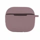 Силіконовий футляр з карабіном для AirPods 3 колір чорна смородина - зображення 1