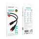 Кабель USB Type-C to Lightning 27W 1м черный PVC Borofone BX110 для зарядки устройств Apple - изображение 4