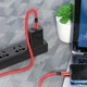 Кабель USB Borofone BX82 Type-C to Lightning 20Вт 1м Красный алюминий для быстрой зарядки iPhone - изображение 5
