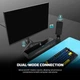 Комп'ютерна колонка саундбар Fantech GS303 потужність 6 Вт Bluetooth 5.3 USB чорний ABS пластик - зображення 5