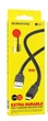 Кабель USB Micro 1м 2.4А чорний для заряджання та синхронізації Borofone BX81 - зображення 5