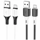 Кабель USB Micro 2.4A 1м силиконовый черный Borofone BX79 для зарядки и синхронизации устройств - изображение 2