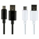 Кабель USB Type C 3А 1м для заряджання та синхронізації Hoco X88 Gratified білий пластик метал - зображення 2