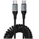 Кабель USB Type-C to Type-C 60W 1.5м чорний Hoco X121 для швидкого заряджання та передачі даних - зображення 1