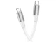 Кабель USB Type-C to Type-C 60Вт 1м белый из алюминия для зарядки и передачи данных Borofone BX82 - изображение 3