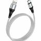 Кабель USB Type-C 3А 1м сірий Hoco X50 Excellent для заряджання та синхронізації пристроїв - зображення 1