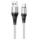Кабель USB Type-C 3А 1м сірий Hoco X50 Excellent для заряджання та синхронізації пристроїв - зображення 7