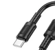 Кабель USB Type-C to Lightning 27W 1м черный Borofone BX111 для быстрой зарядки и передачи данных - изображение 8