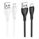 Кабель USB Micro 2.4A 1м чорний PVC для заряджання та синхронізації Borofone BX121 - зображення 6