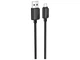 Кабель USB Micro 2.4A 1м чорний ПВХ для заряджання та передачі даних Hoco X113 - зображення 8
