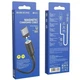 Кабель USB Borofone BX41 Amiable магнітний Type-C 1м 2.4A чорний з алюмінієвого сплаву та пластику - зображення 3