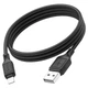 Кабель USB Hoco X90 Lightning 2.4A 1м чорний силіконовий для заряджання та передачі даних - зображення 5