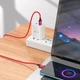 Кабель USB Micro 2.4A 1м червоний Hoco X89 Wind для заряджання та синхронізації пристроїв - зображення 7