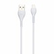 Кабель USB Lightning 1 м 2 4 А для заряджання та передачі даних Hoco X37 білий - зображення 1