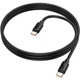Кабель USB Type-C to Type-C 60W 1м для быстрой зарядки и передачи данных черный Hoco X115 - изображение 6