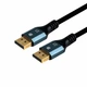 Кабель DisplayPort 2.1 4K 240Hz 1м чорний для підключення моніторів та ноутбуків - зображення 2