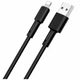 USB Lightning 1 м 5 А силіконовий чорний Borofone BX31 - зображення 1