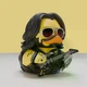 Фігурка Numskull Official Cyberpunk: Johnny Silverhand TUBBZ (Boxed Edition) Кіберпанк: Джонні Сільвергенд Косплей качка - зображення 2