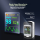 CONTEC CMS50E Home CMS50E, Монітор кисню в крові, пульсоксиметр, вимірювач насичення крові киснем, датчик частоти пульсу - зображення 4