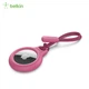 Брелок BELKIN F8W974 для AirTag/AirTag2 силиконовый, розовый - изображение 3