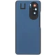 Задняя крышка для Xiaomi Poco F3 /Redmi K40 черная, Night Black + стекло камеры, логотип " POCO" - изображение 2